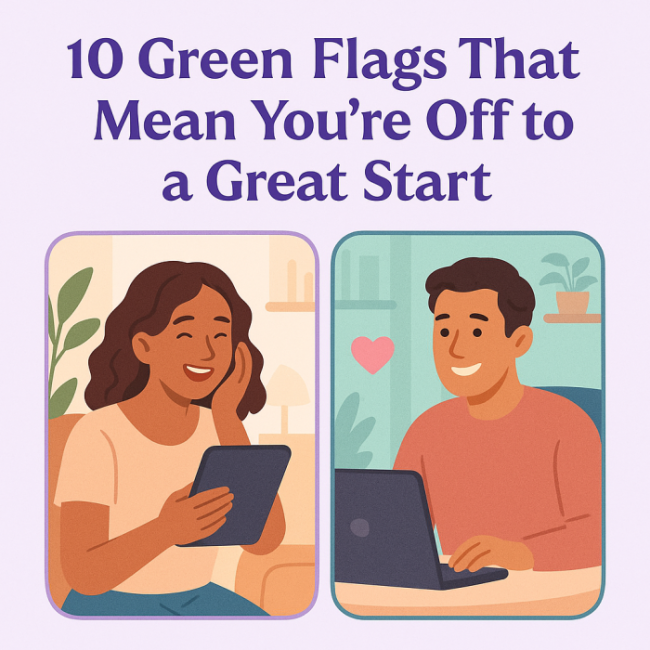 10 Green Flags That Mean You're Off to a Great Start